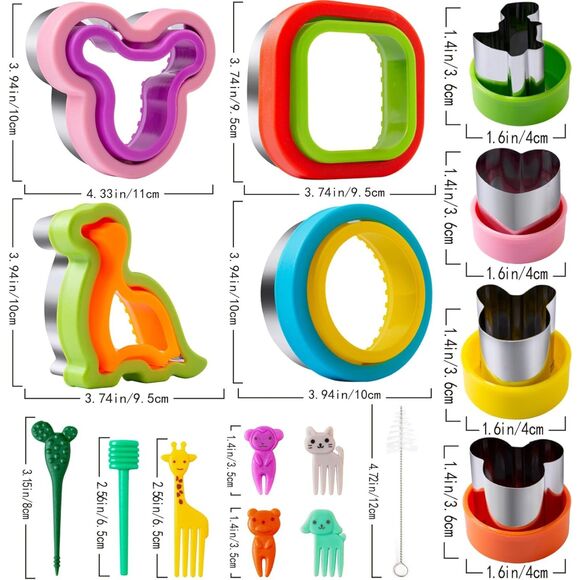 Sandwich‎ Cutter 22PC Set - Picture 6 of 8